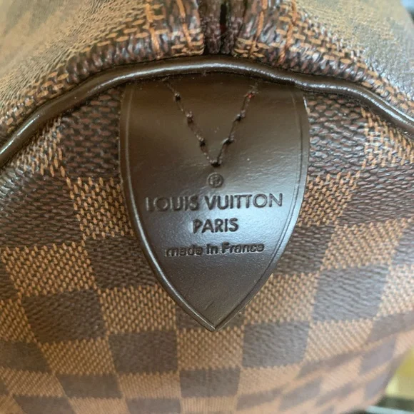 Excellent Condition Damier Ebene Speedy 35 - Picture 5 of 15